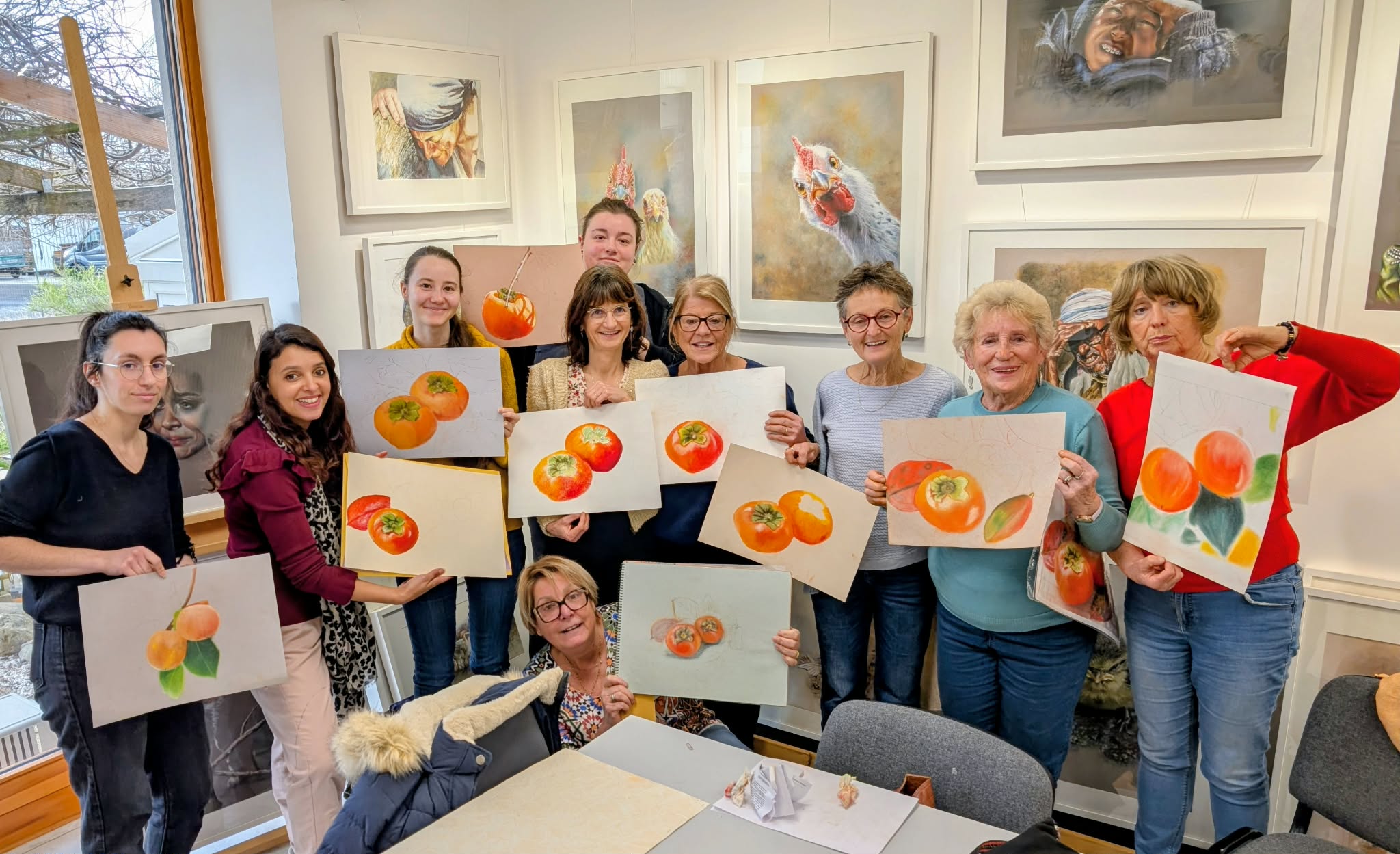 club de peinture de La Balme de Sillingy