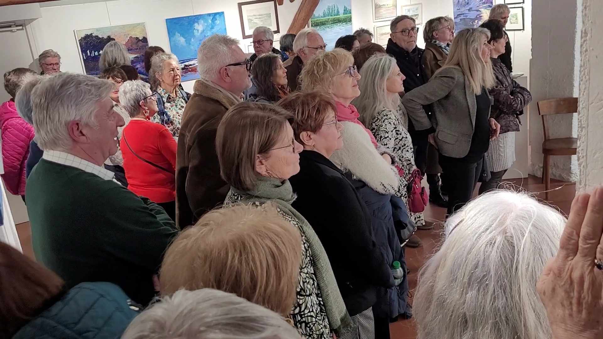 photo vernissage La Roche 2025